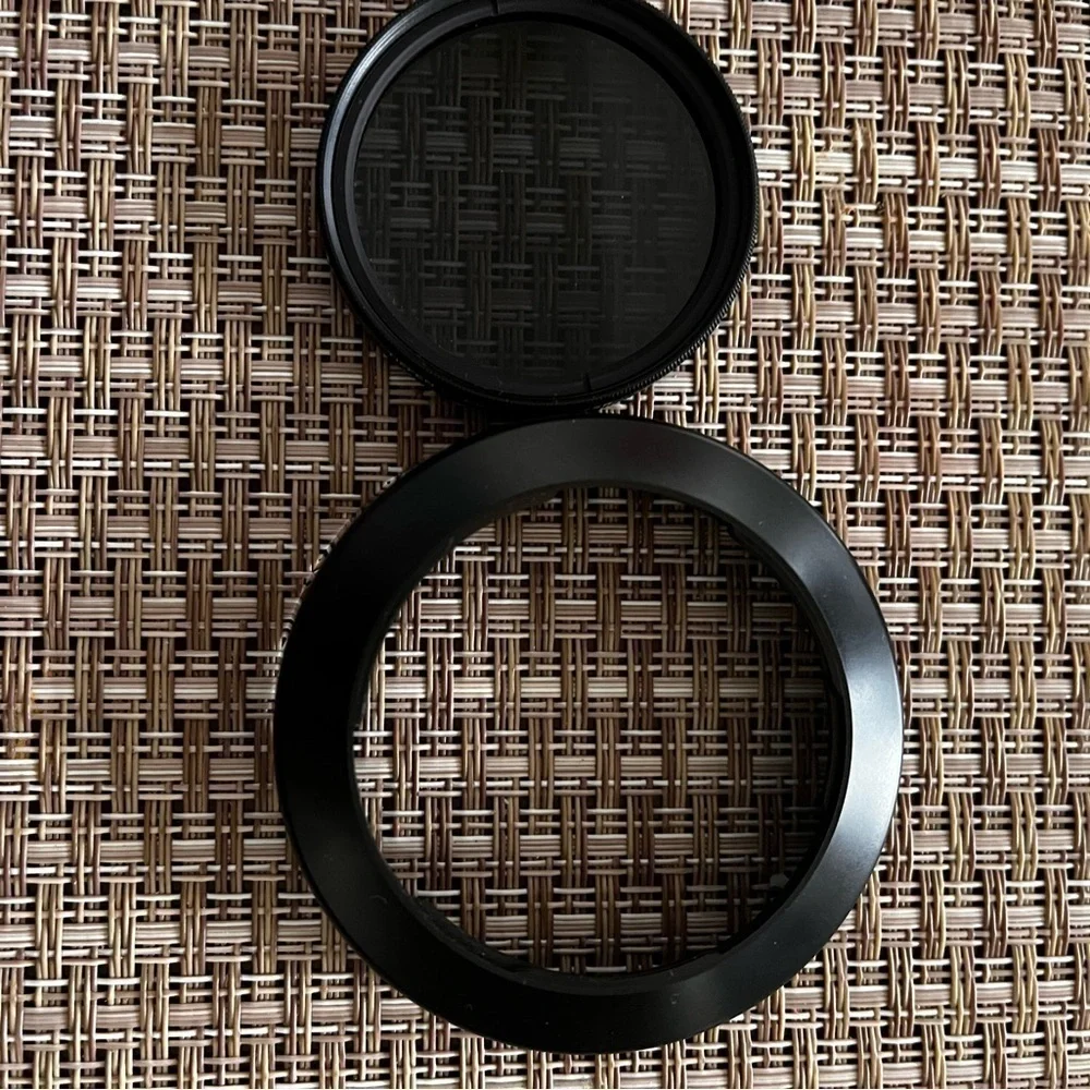 MINOLTA cover A 35-70 / 3.5-4.5 & Tiffen Lens Cir. POLARIZER 49mm Japan Camera